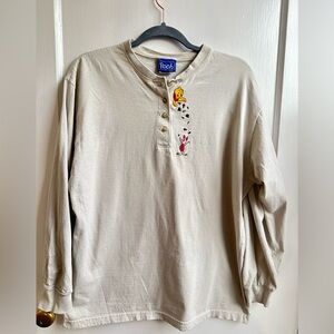 Disney Cream Long Sleeve Pooh Shirt